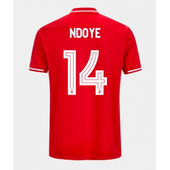 Billige Fotballdrakt Nottingham Forest Dan Ndoye #14 Replika Hjemmedrakt 2025-26 Kortermet